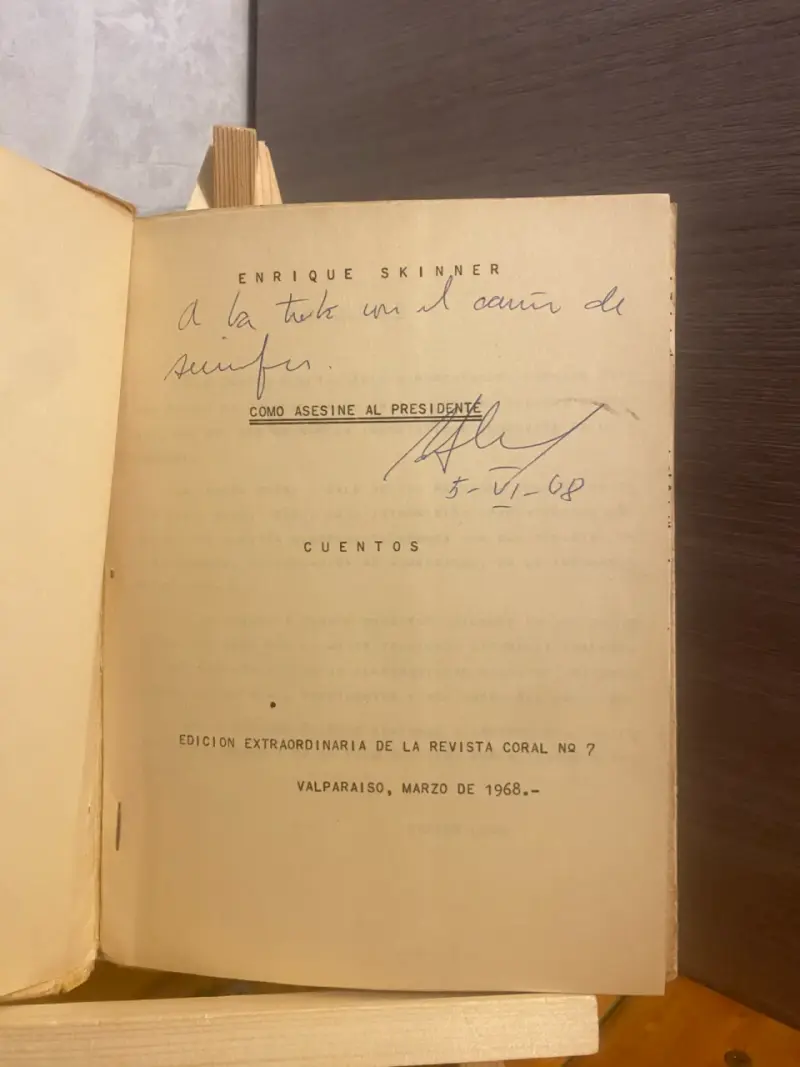 Libro 'Como Asesiné al Presidente' de Enrique Skinner - 2