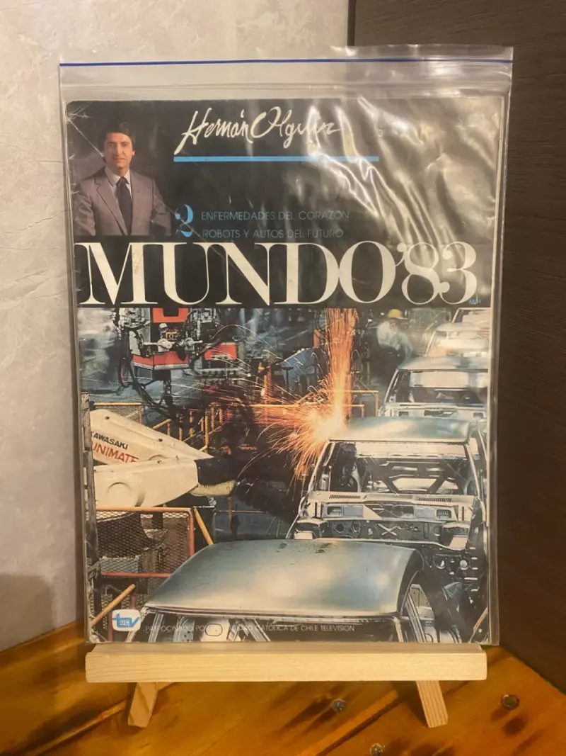 LOTE X3 REVISTAS MUNDO '83 (HERNÁN OLGUÍN) - 1