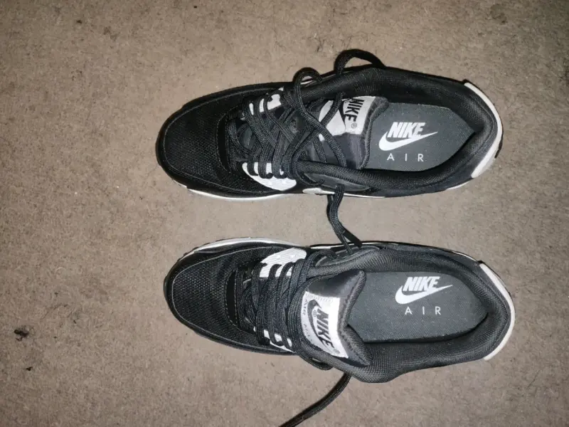 Zapatillas Nike Air Max 90 negras y blancas - 3