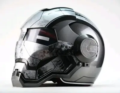 Casco de colección estilo Iron Man War Machine - miniatura 1