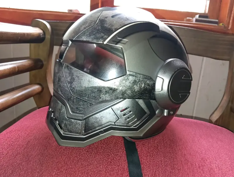 Casco de colección estilo Iron Man War Machine - 2