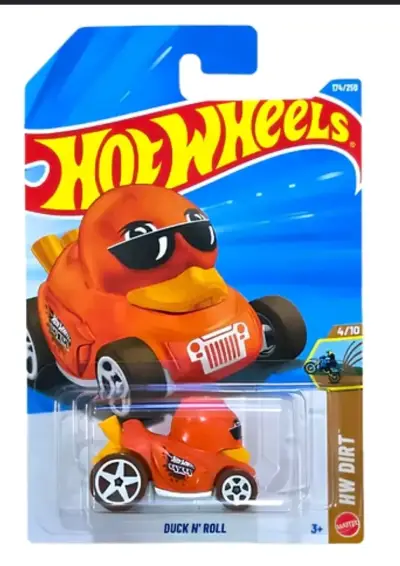 Auto de juguete Hot Wheels Duck N' Roll - miniatura 1