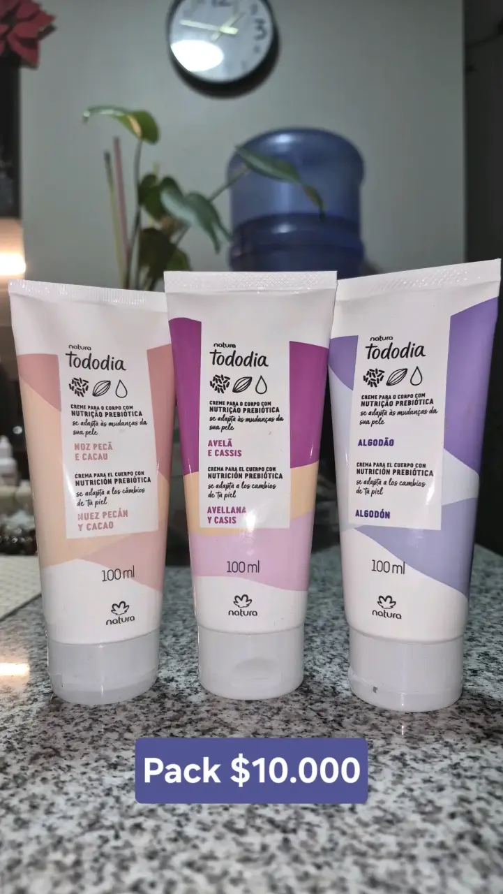 Pack de Cremas Corporales Natura Tododia 100ml