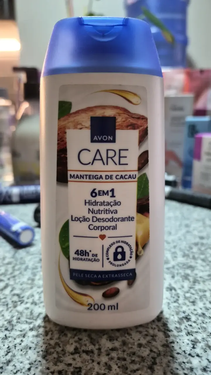 Loción Corporal Avon Care Manteiga de Cacau 200ml