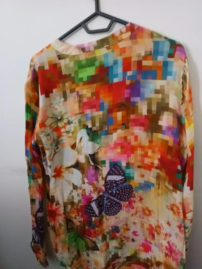 Blusa estampada floral Desigual para mujer - 3