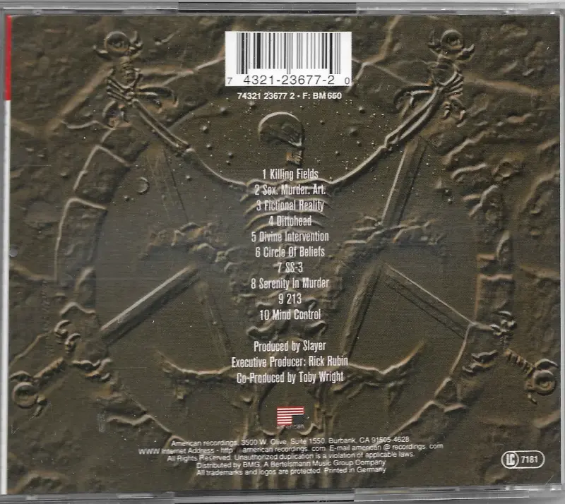 Slayer – Divine Intervention (CD) - 3