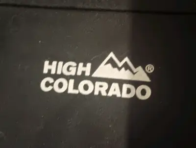 Chaqueta/Cortaviento negra High Colorado - miniatura 2