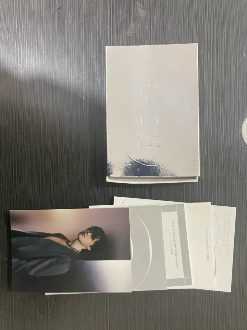 Jimin FACE Set álbum + weverse Sin PC/QR (BTS) - 3