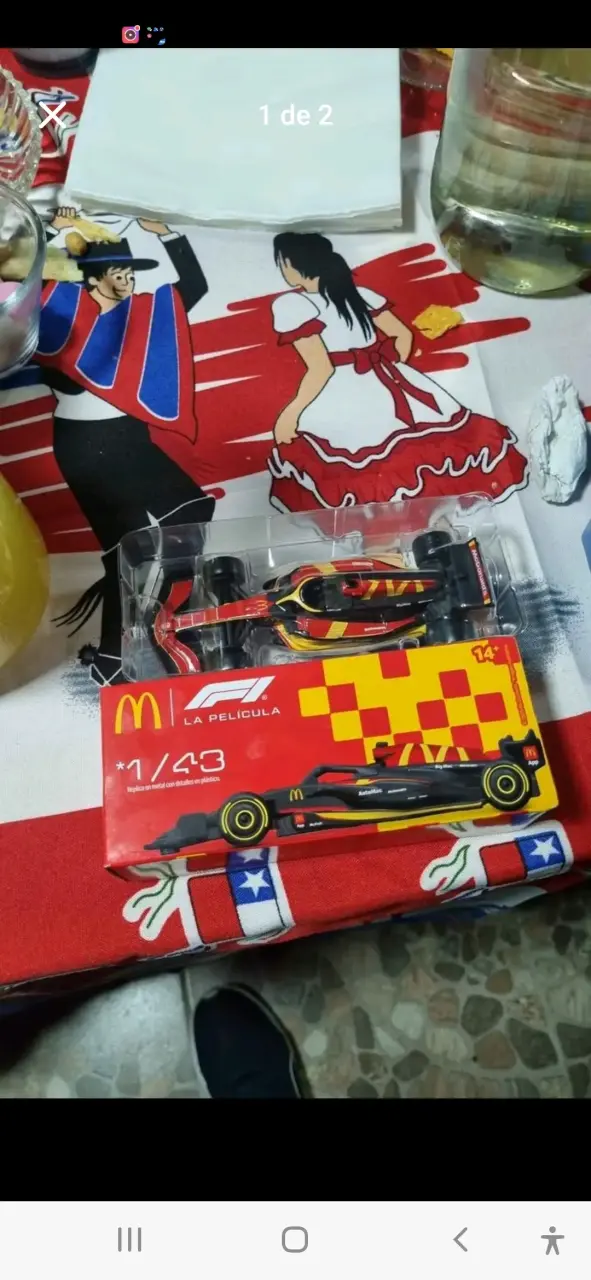 Auto juguete Formula 1 McDonald edición limitada - 3