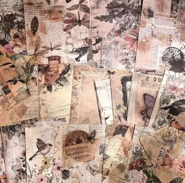 Set de papelería vintage A Garden Note - 3