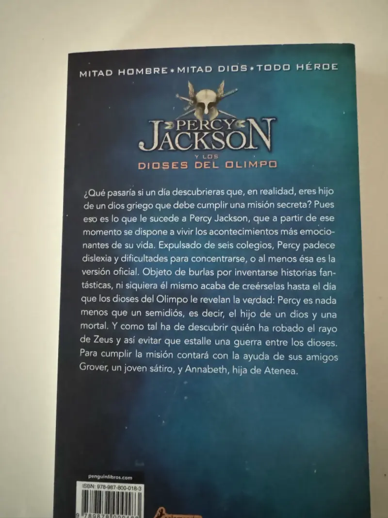 Libro Percy Jackson El Ladrón del Rayo de Rick Riordan - 2