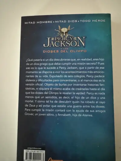 Libro Percy Jackson El Ladrón del Rayo de Rick Riordan - miniatura 2