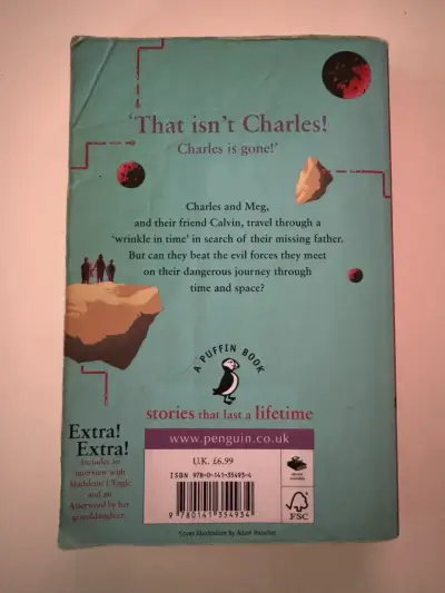 Libro 'A Wrinkle in Time' de Madeleine L'Engle - miniatura 2