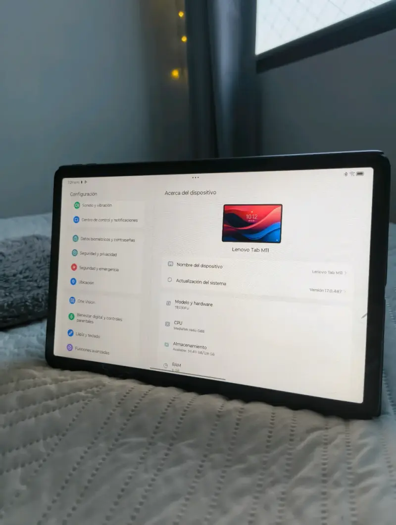 Tablet Lenovo Tab M11 con pantalla amplia - 1