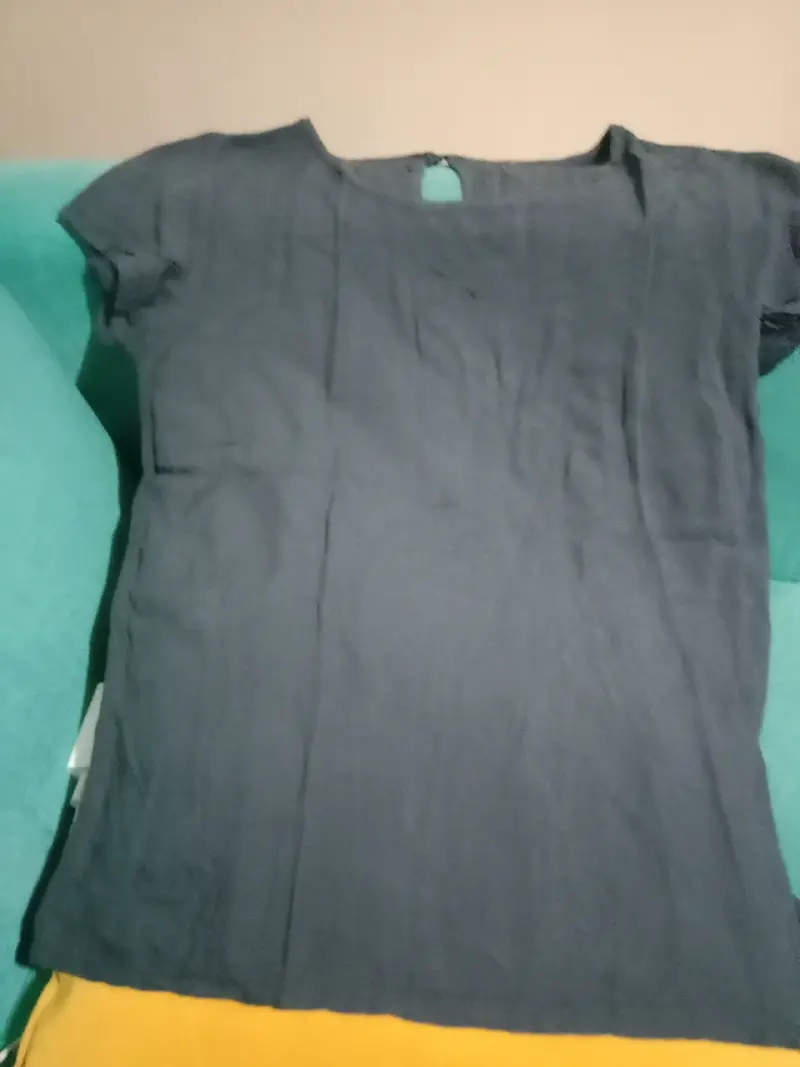 Blusa de rayas blancas y azules para mujer - 3