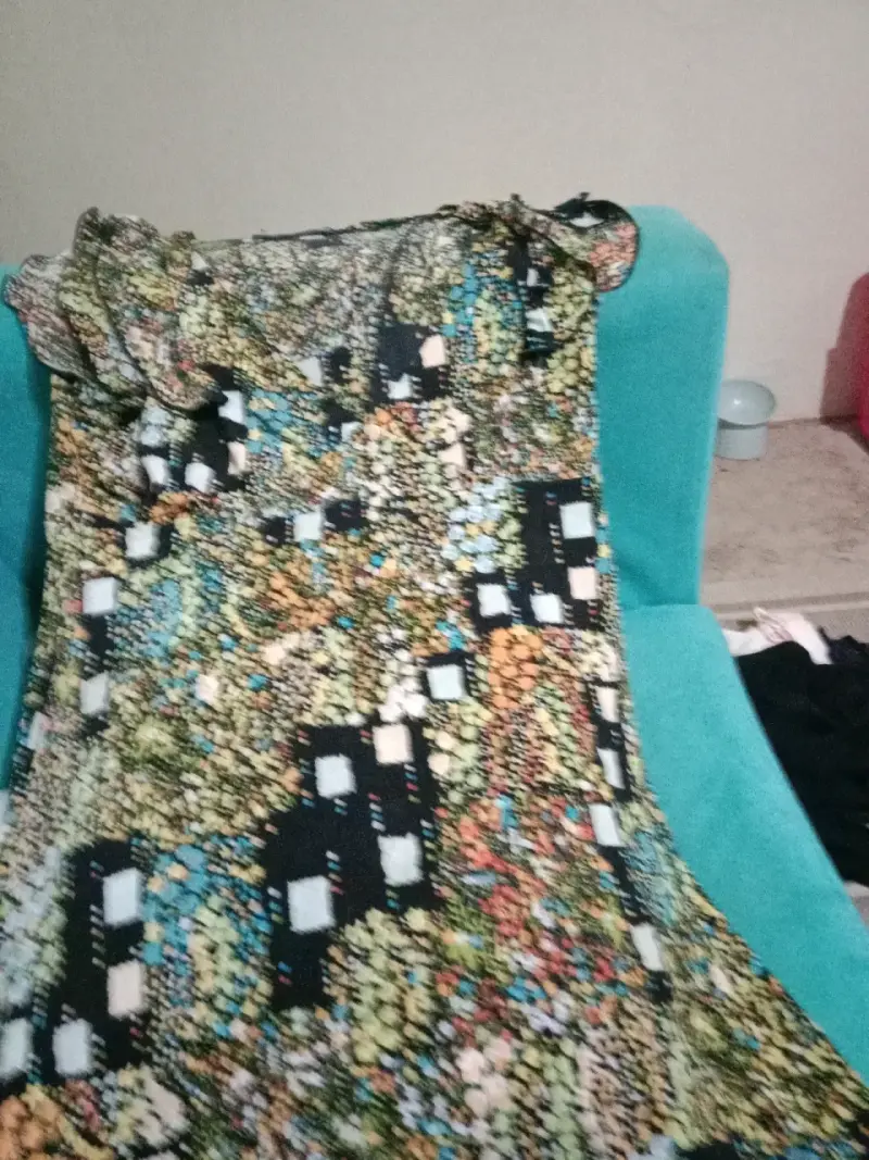 Blusa de rayas blancas y azules para mujer - 4
