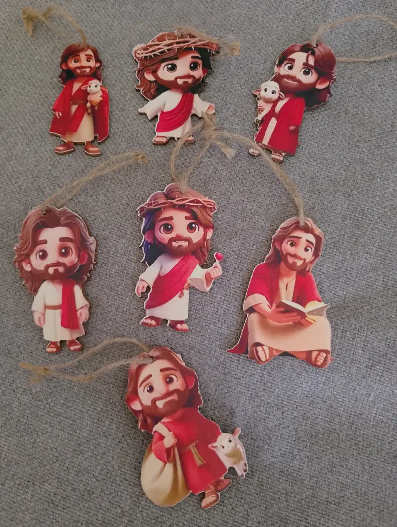 Adornos de Madera Jesús - 1