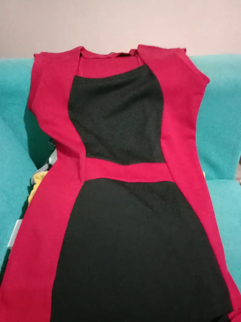Vestido azul elegante para mujer - 2