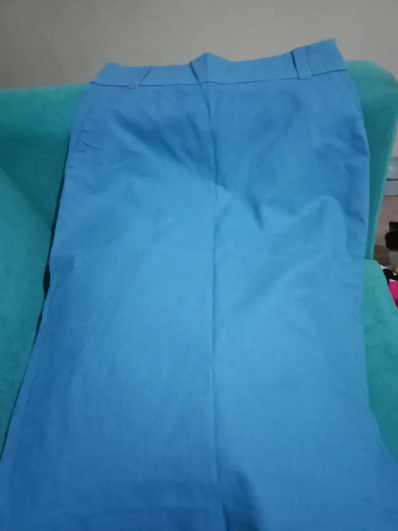 Vestido azul elegante para mujer - 4