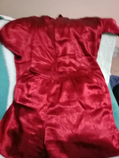 Pantalones fucsia de mujer elegantes - miniatura 1
