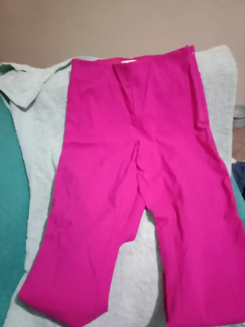 Pantalones fucsia de mujer elegantes - 3