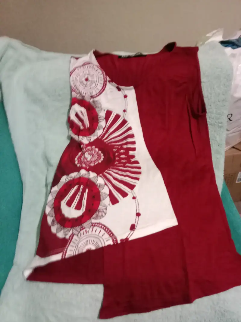 Blusa amarilla con nudo Zara - 3