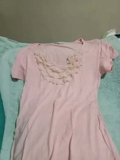 Blusa amarilla con nudo Zara - miniatura 4