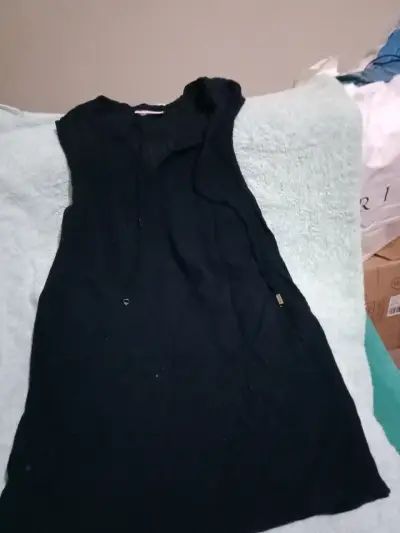 Blusa amarilla con nudo Zara - miniatura 5