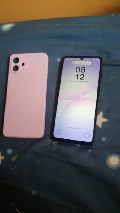 Samsung galaxy a07 5g con funda rosa - miniatura 2