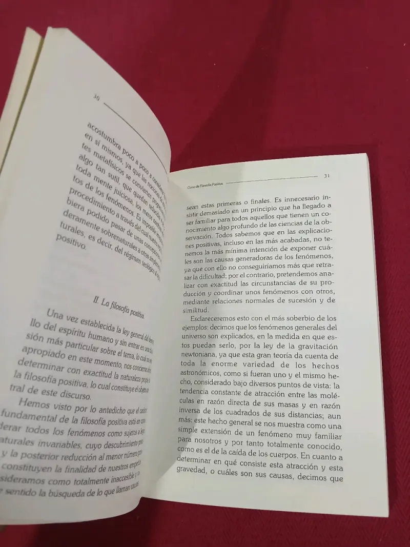 Libro Curso de Filosofía Positiva de Auguste Comte - 3