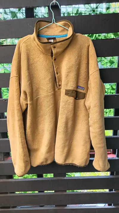 Polar Patagonia Synchilla beige para hombre - miniatura 1