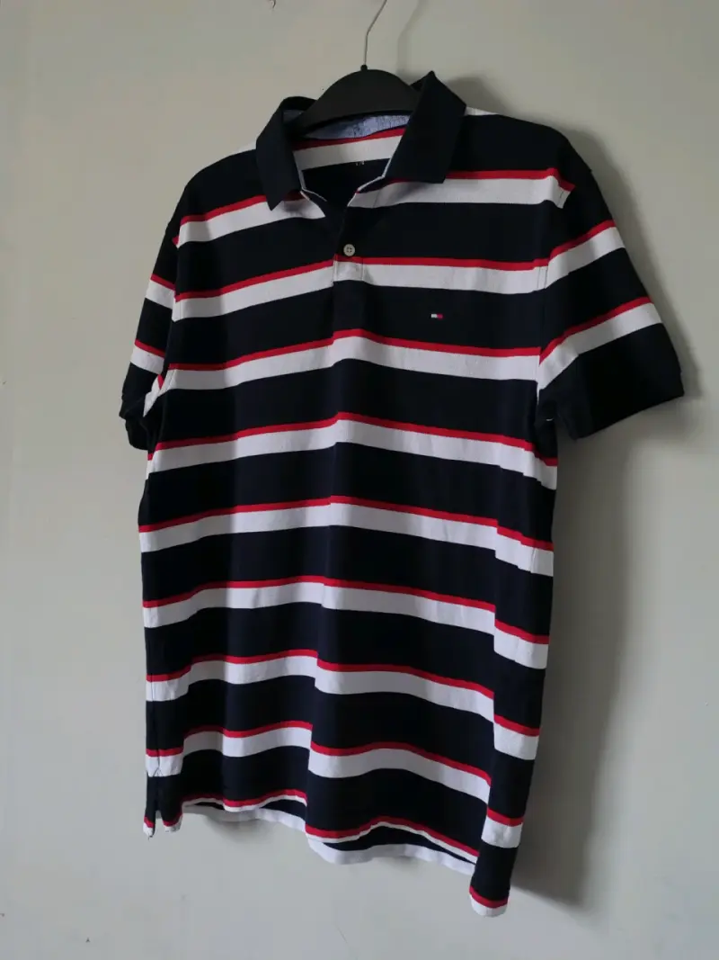 Polera Polo Rayada Tommy Hilfiger Hombre - 3