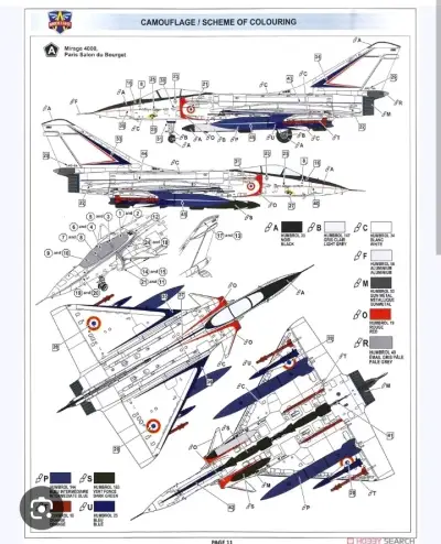 Kit de Maqueta Mirage 4000 Escala 1/72 - miniatura 1