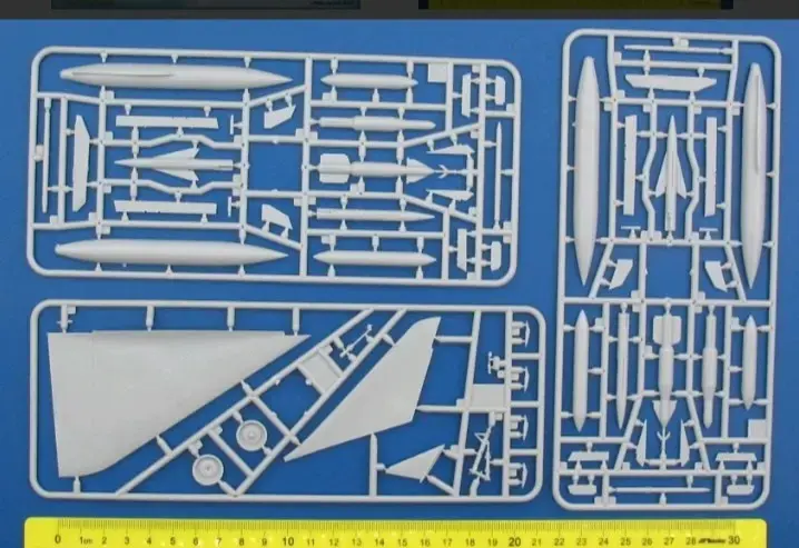 Kit de Maqueta Mirage 4000 Escala 1/72 - 3