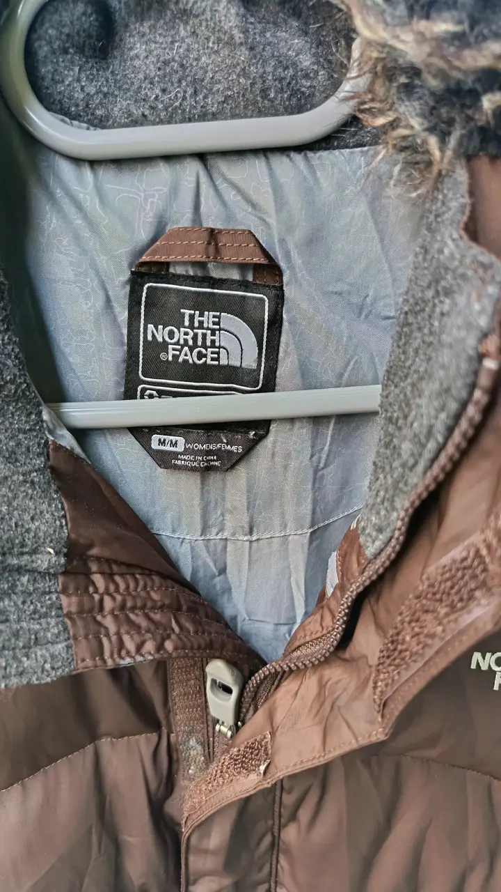Chaleco sin mangas The North Face marrón con capucha - 2