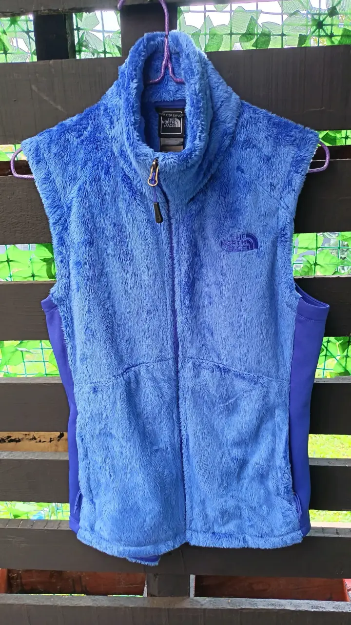 Chaleco Polar Azul The North Face Mujer