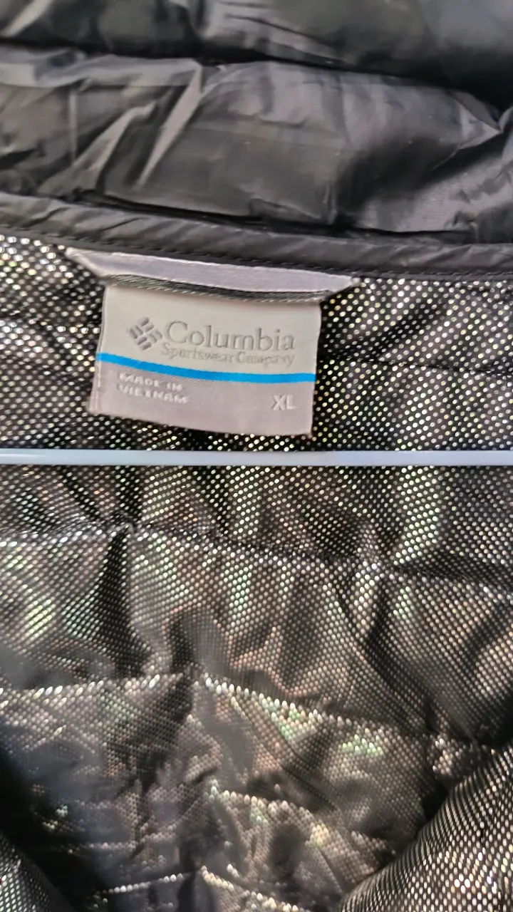 Chaqueta térmica negra Columbia talla XL - 3