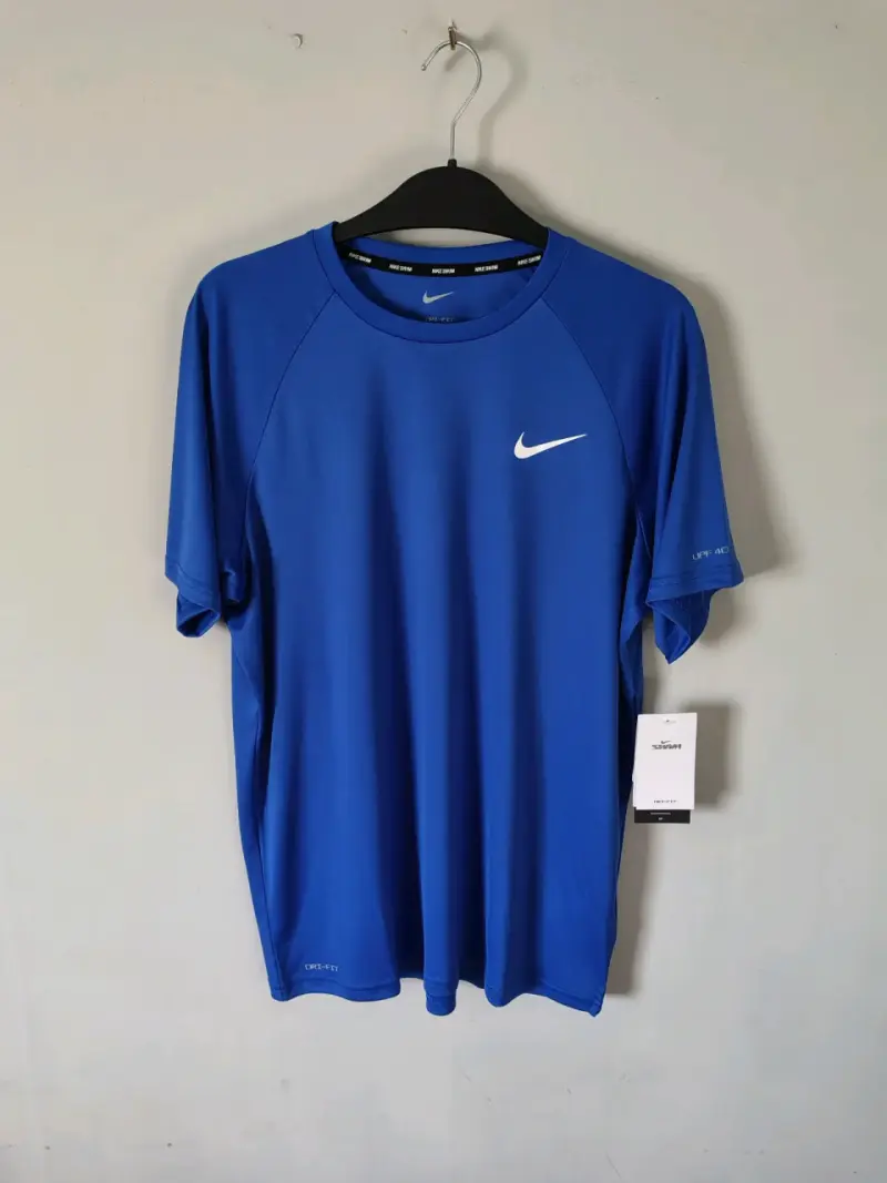 Polera deportiva azul Nike Dri-FIT - 4