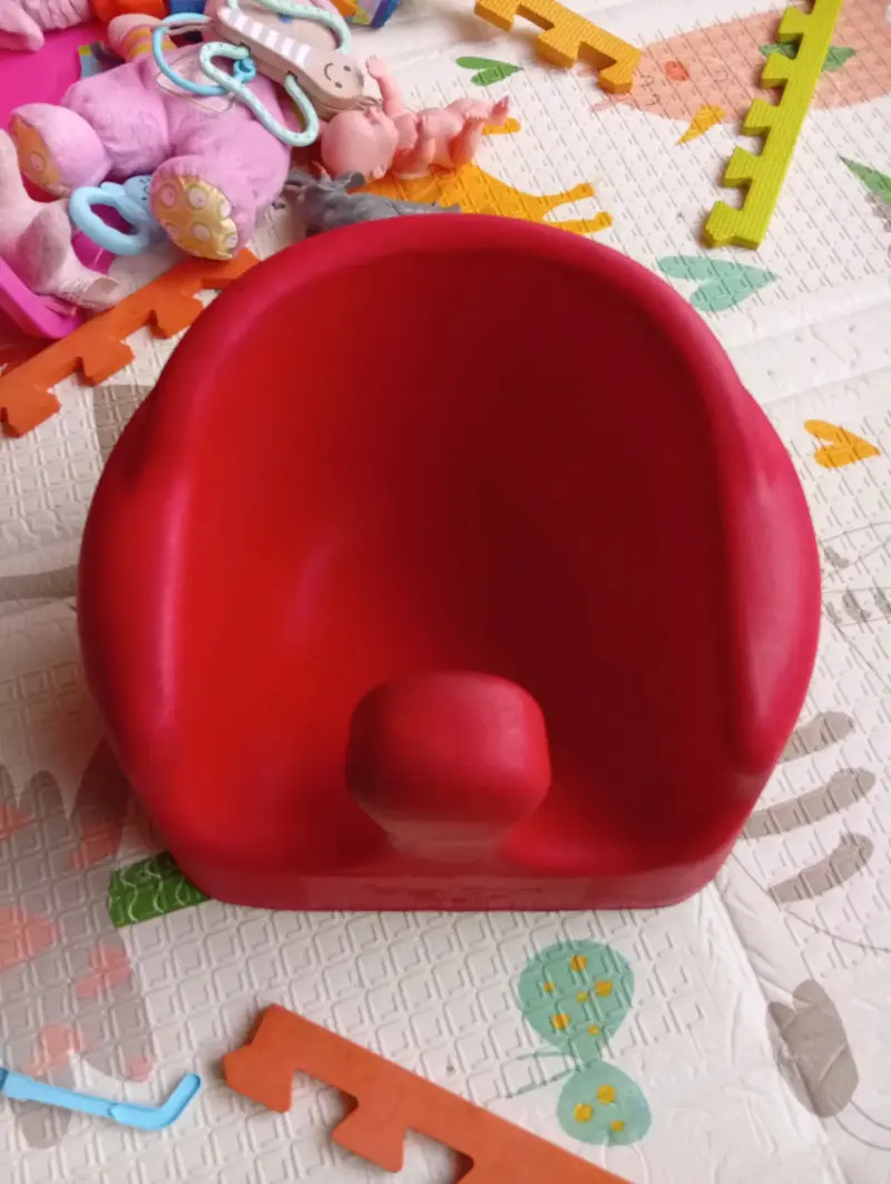 Asiento de bebé rojo ergonómico - 3
