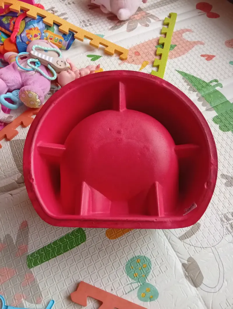 Asiento de bebé rojo ergonómico - 4
