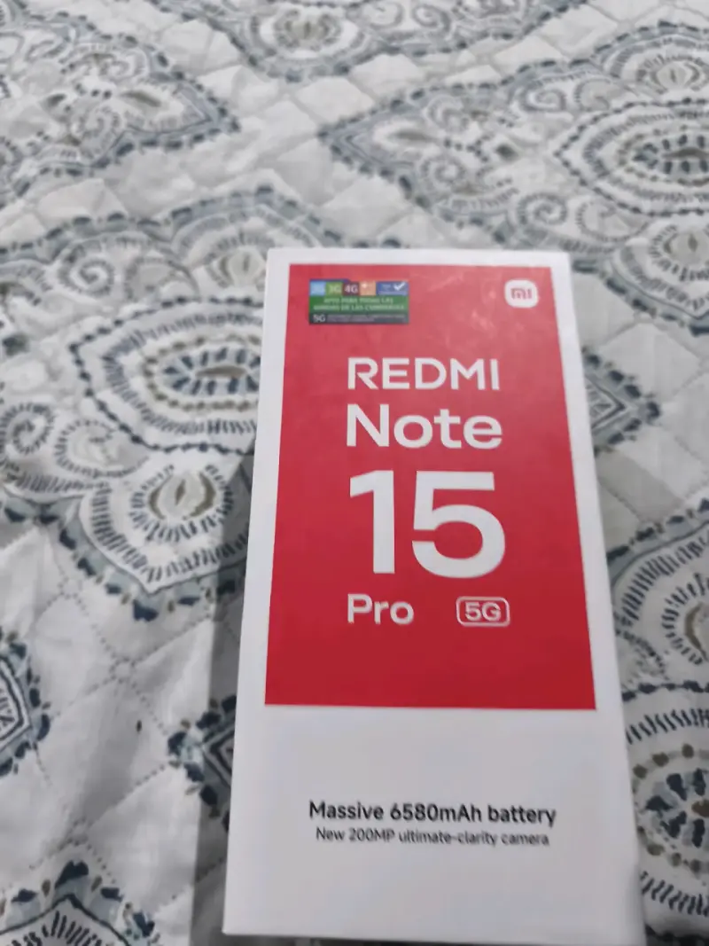 Smartphone Redmi Note 15 Pro 5G con batería potente - 2