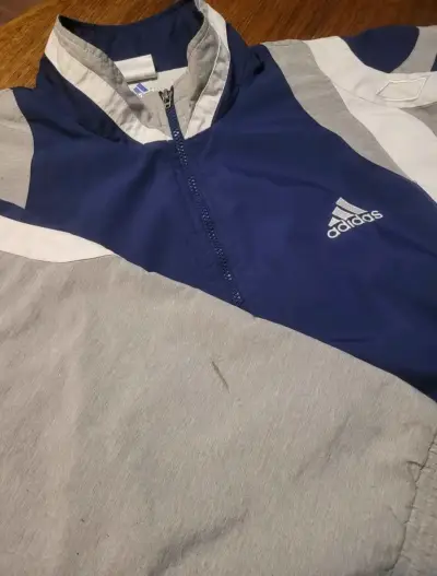 Cortavientos Vintage Adidas - miniatura 2