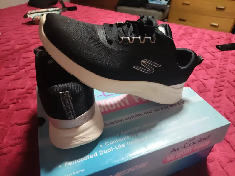 Zapatillas Mujer Skechers Skech-Lite Pro 2.0 Brilliant Negras - 3