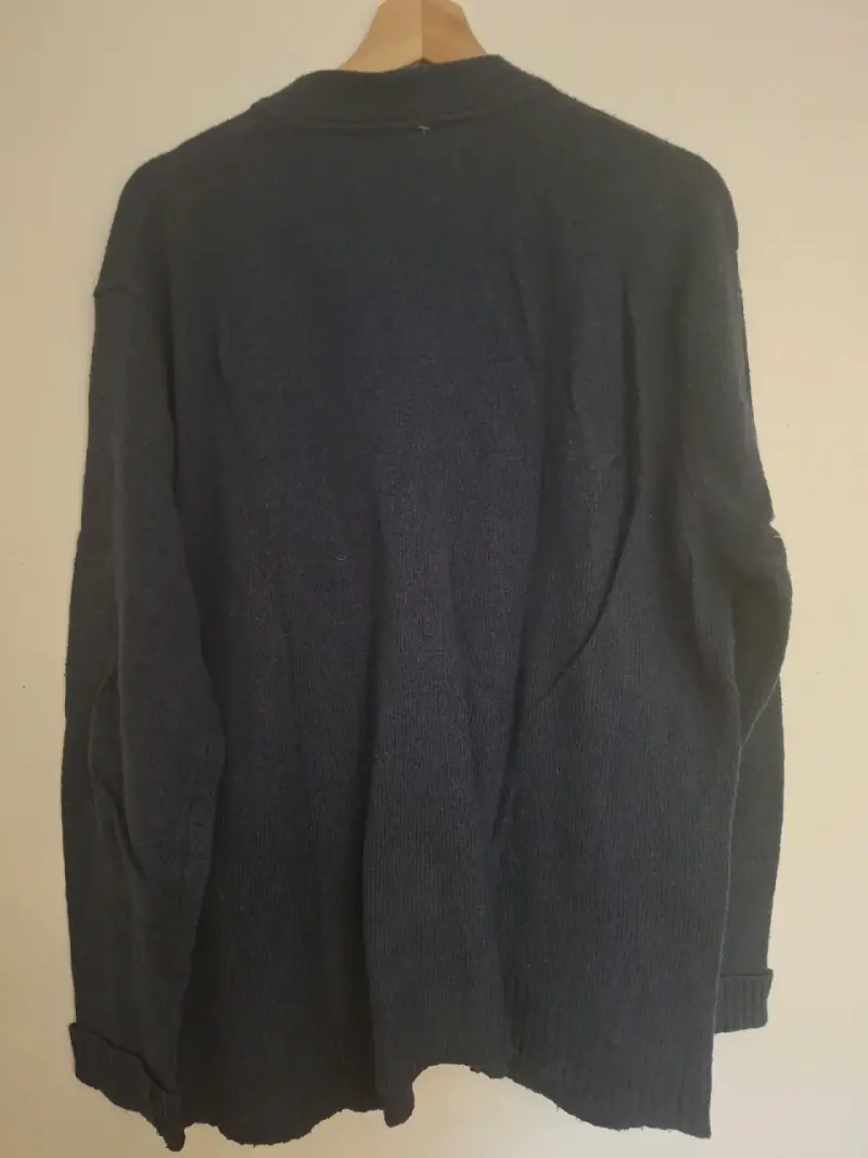 Cárdigan azul oscuro Aeropostale hombre Talla XL - 3