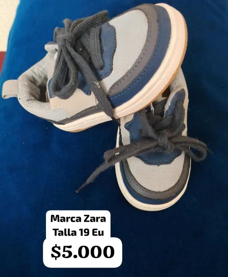 Zapatillas para niños Zara talla 19 EU
