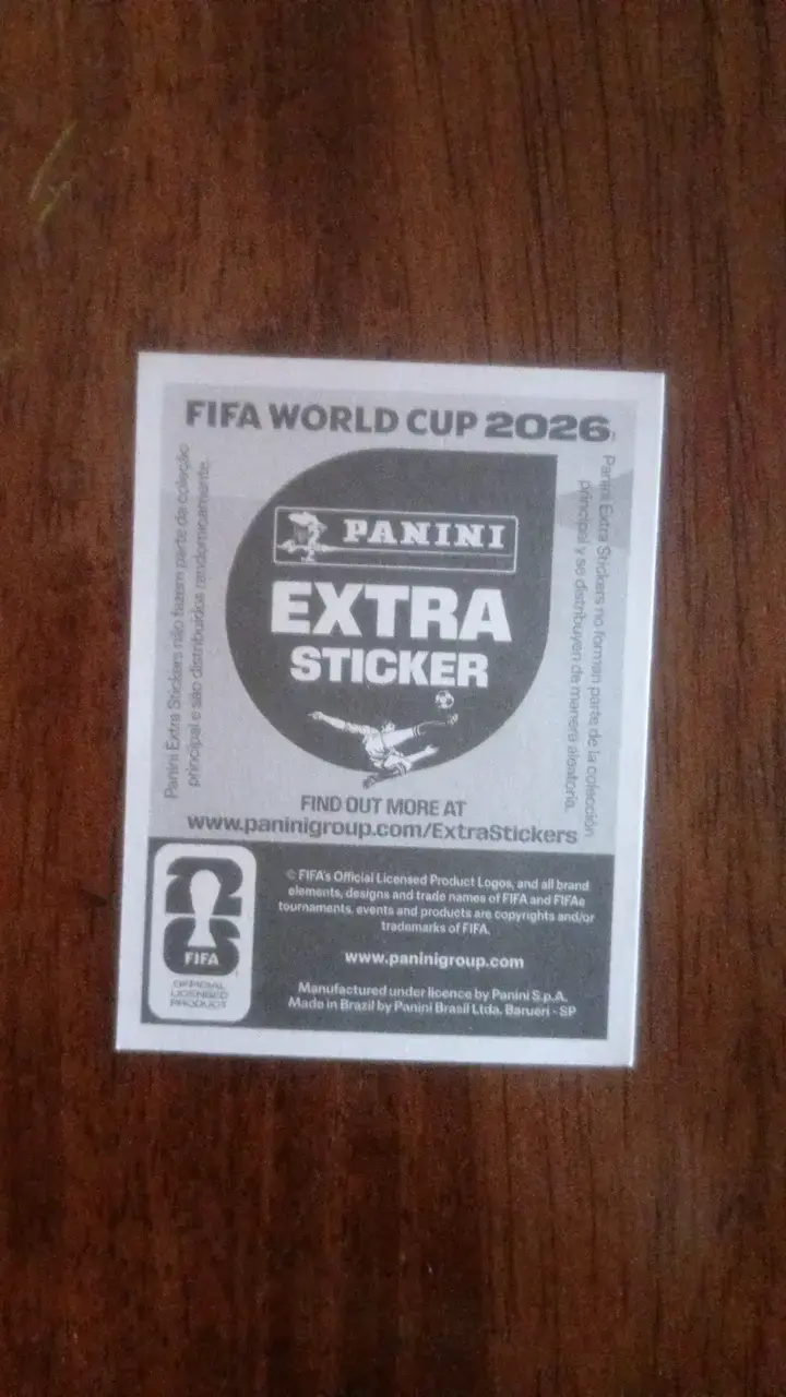 Lámina Panini Florian Wirtz Copa Mundial 2026 - 2