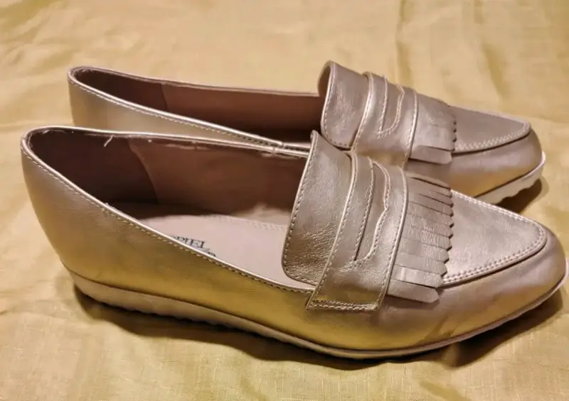 Zapatos planos dorados para mujer Talla 37 - 2