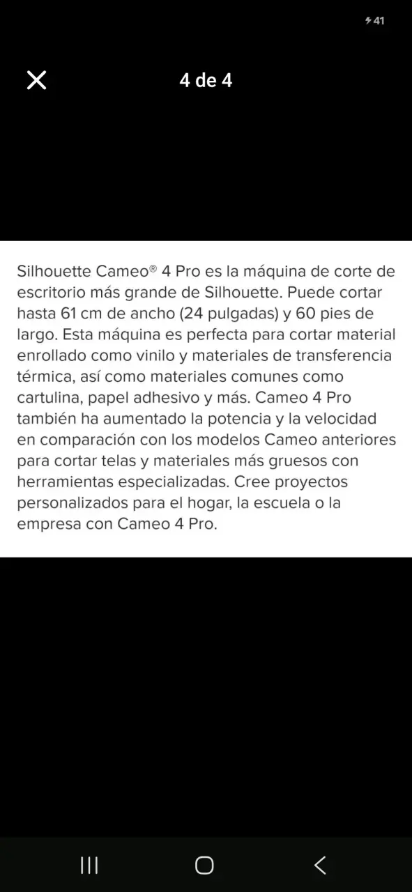 Máquina de Corte Silhouette Cameo 4 Pro - 3