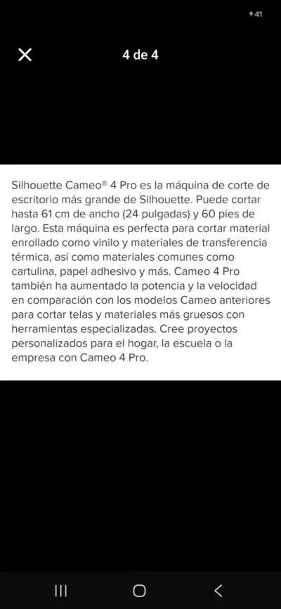 Máquina de Corte Silhouette Cameo 4 Pro - miniatura 3