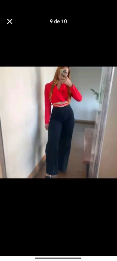 Pantalones acampanados de mujer en varios colores - miniatura 5